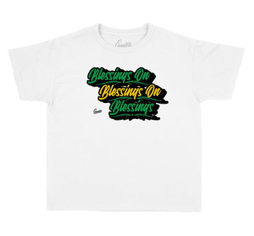 Jordan 10 Seattle Blessed kids shirt collection