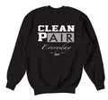 Jordan 4 pony hair matching crewneck