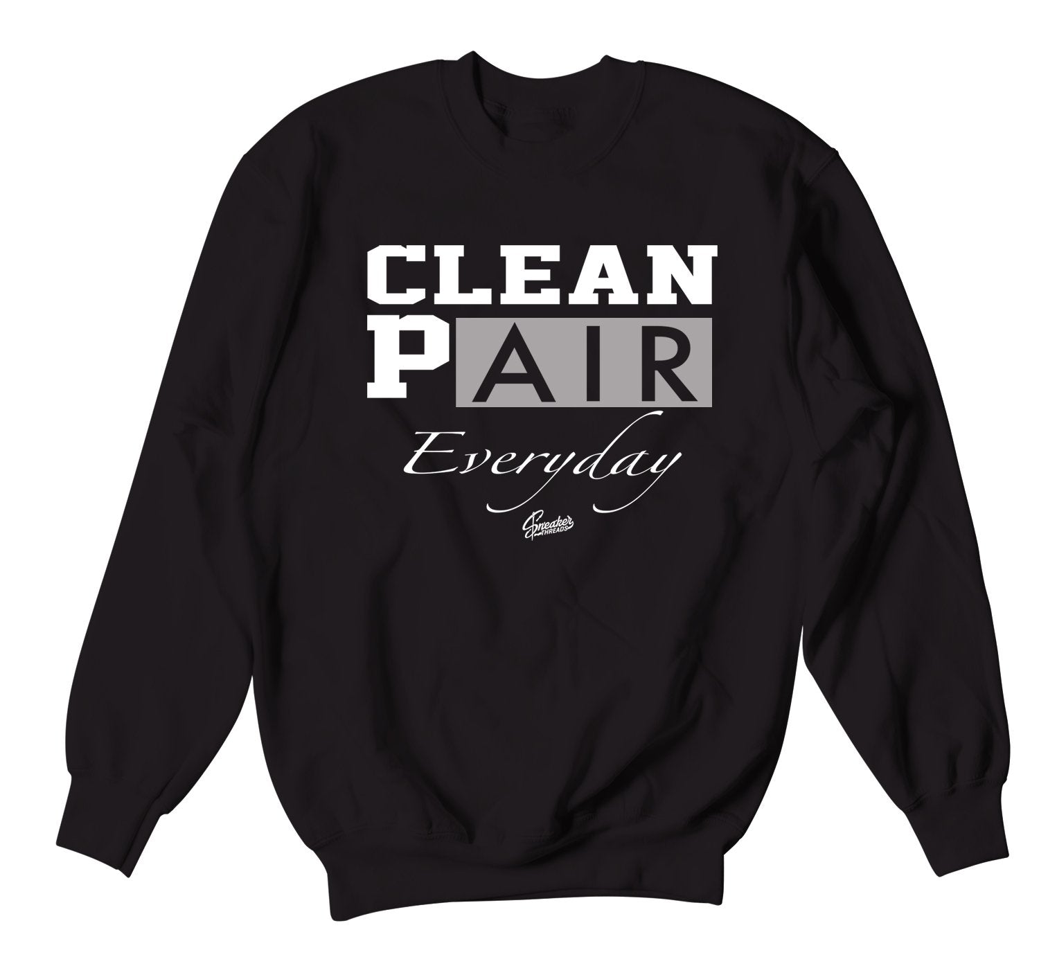 Jordan 4 pony hair matching crewneck