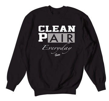 Jordan 4 pony hair matching crewneck