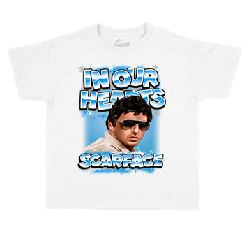 T shirt collection to match with Jordan 11 legend blue sneakers matching kids