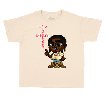 Kids British Khaki 6 Shirt - Travie - Natural
