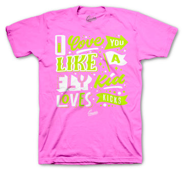 Lemon Venom Jordan 4 sneaker collection matching with guys tees