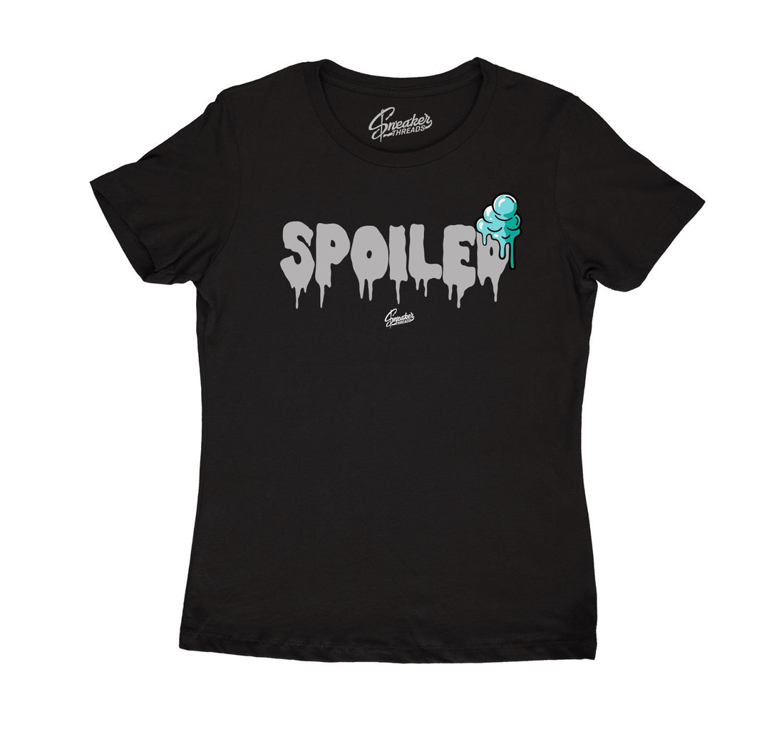 Jordan 13 Island Green Spoiled Shirt for women to look fresh