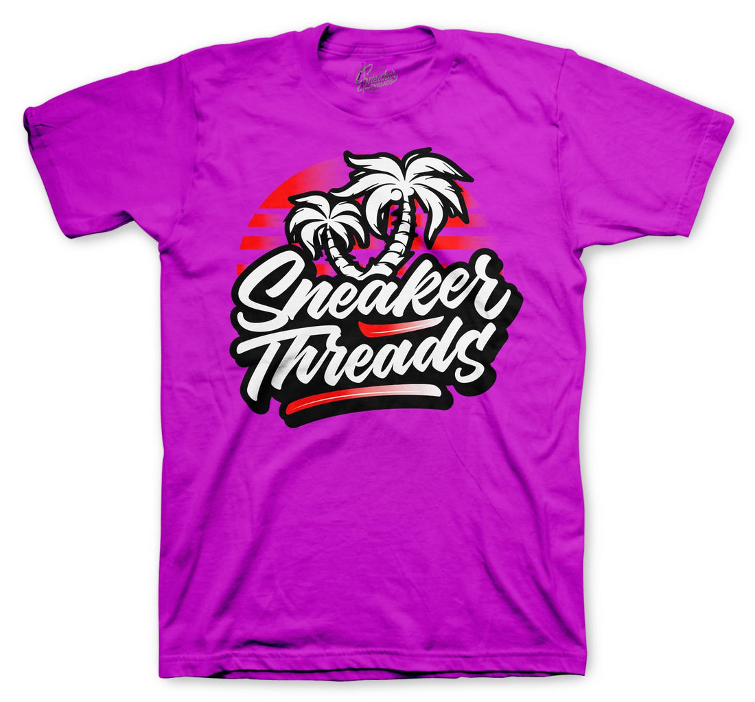 shirts created to match the Jordan 7 black gloss sneaker collection
