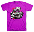 shirts created to match the Jordan 7 black gloss sneaker collection
