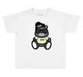 Kids sneaker tees match yeezy yeshaya sneaker perfectly.