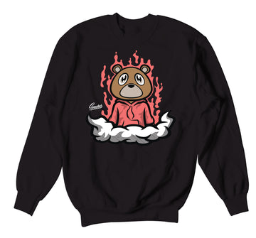 Sand Taupe 350 Sweater - Fly Bear - Black
