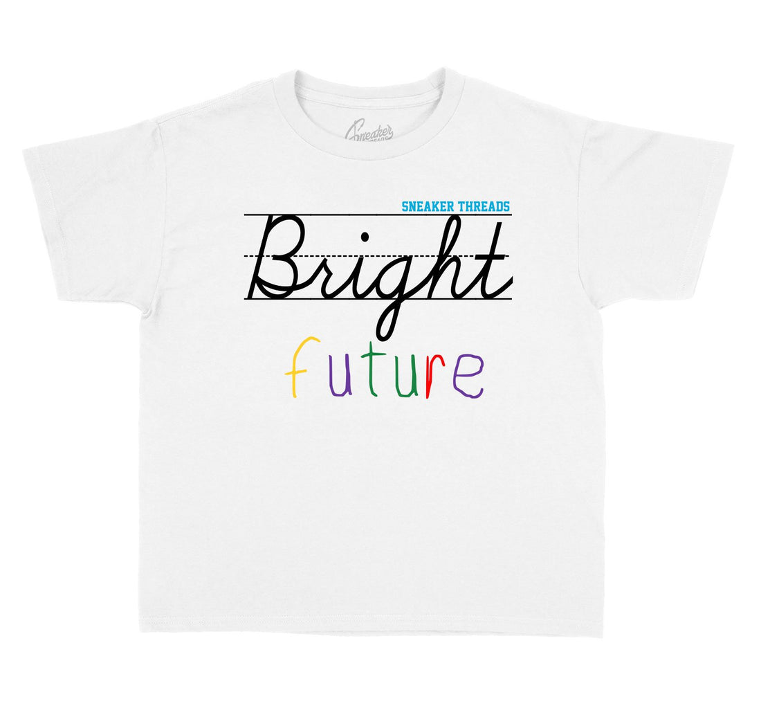 Jordan 13 Bright Future sneaker collections kids tees