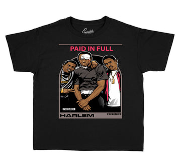 Taupe Haze Jordan 4 sneaker collection to go with kids t shirt collection