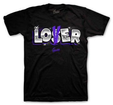 Jordan 13 court purple sneaker tees match Court purple matching shirts