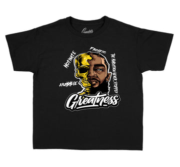 T shirt collection to match with Jordan 9 uni gold kids t shirts