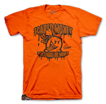 Hyper Crimson Foams Orange tee to match sneakers