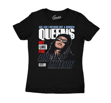 T shirt collection to match with Jordan 4 university blue sneaker collection