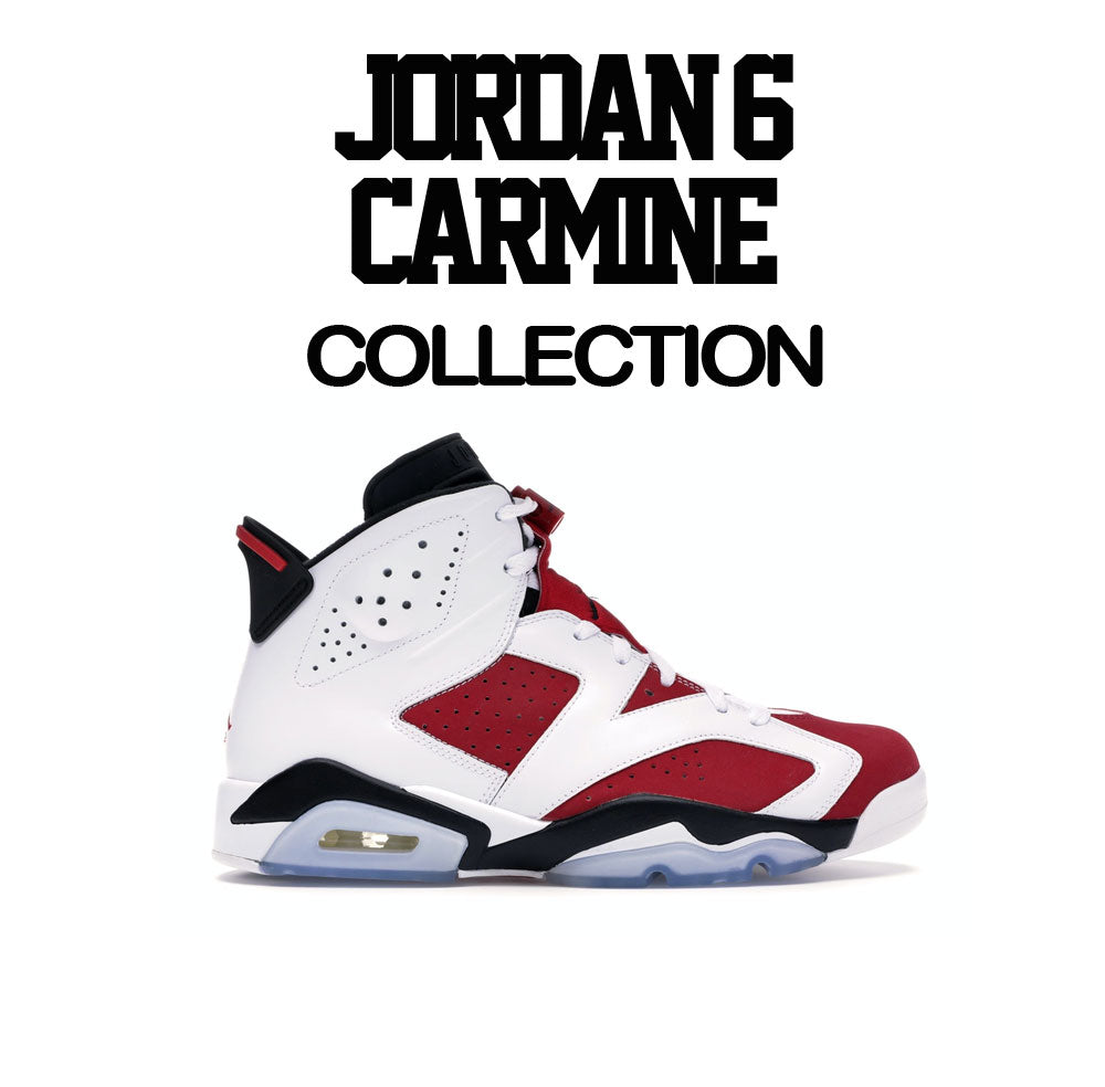 Retro 6 Carmine Shirt - ST Hare - White