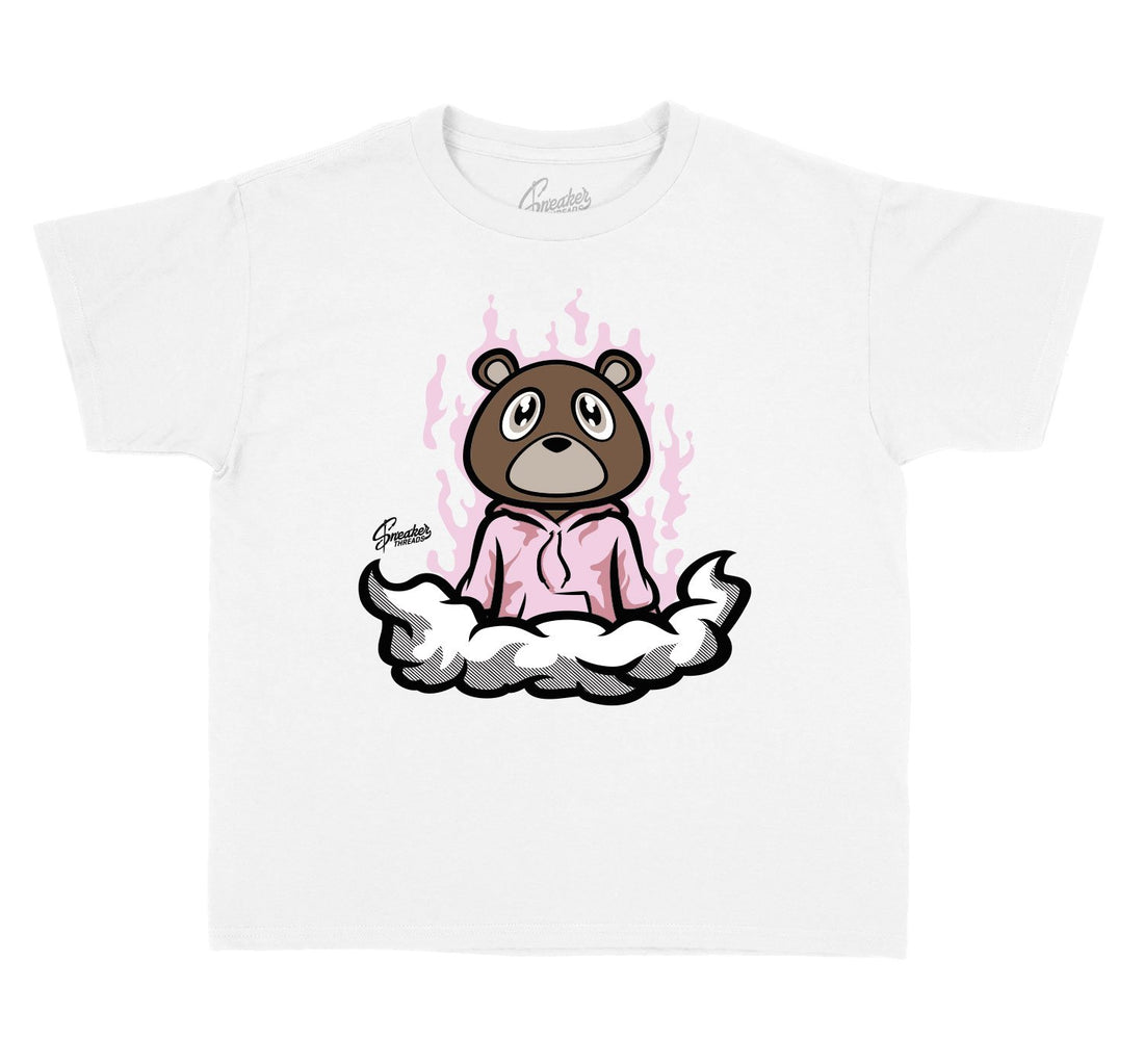 Yeezy sneaker 500 soft vision collection matching kids t shirts