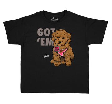 Kids Taupe Haze 4 Shirt - Got Em - Black