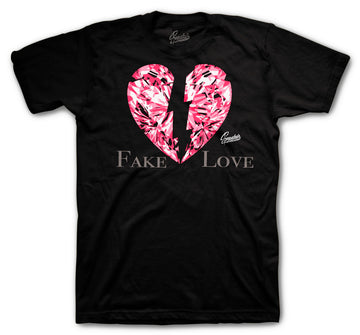 Retro 4 Taupe Haze Shirt - Love - Black