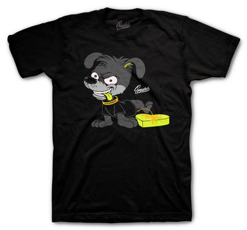 Retro 1 Volt Gold Shirt - Love Stinks - Black