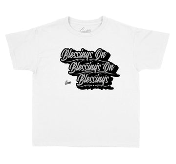Sneaker collection Jordan 4 black cat that matches childrens t shirts