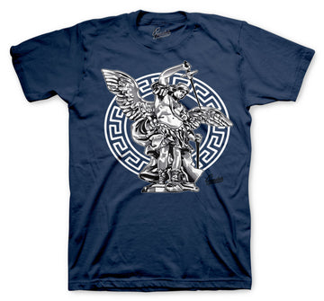 T shirt collection matching with mens jordan 1 midnight navy sneaker collection