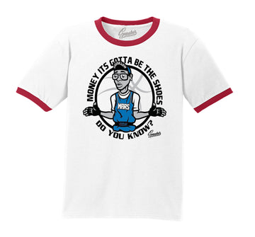 Retro 4 What The Four Ringer Shirt - Gotta Be Shoes - White