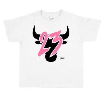 Pinksicle Jordan 8 Sneaker collection matching with guys tee collection