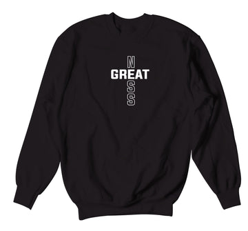 sweater collection designed to match the Jordan 4 pony hair sneakers