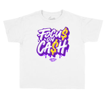 kids shirt matching the metallic purple 4s