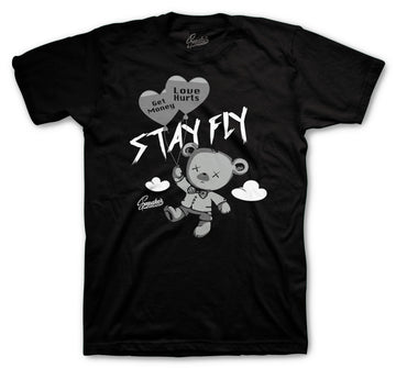 Retro 11 Jubilee Shirt - Money Over Love - Black