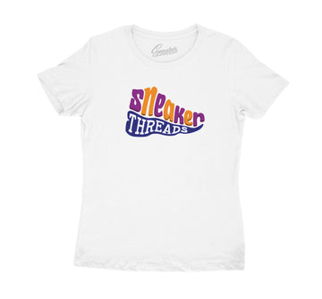 Rush Violet JORDAN 4 Tiger Stripe Sneaker Tees Match 4s Racer Blue.