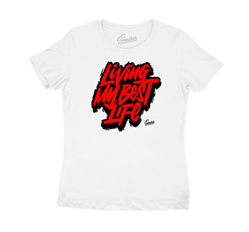 Living My Best Life mercy to match Jordan 11 Bred