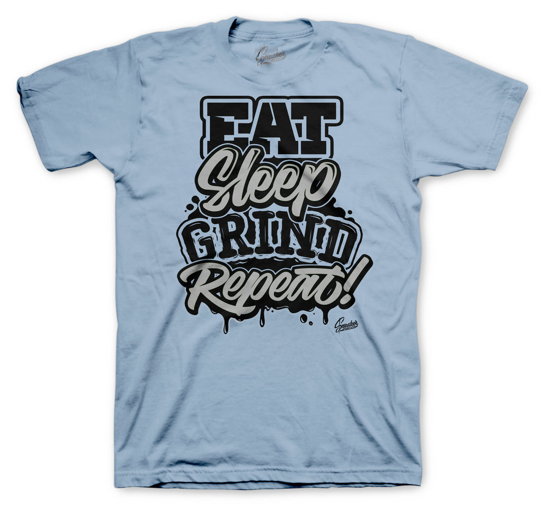 Grind vines sneaker shirts to match Hospital Blue 700 Yeezy Sneakers perfect