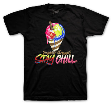 Retro 4 Wild Things Shirt - Stay Chill - Black