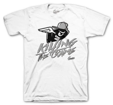 Yeezy Cloud White 350 shirts to Kill The Game collection