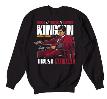 Jordan 3 Cardinal Red Sweater and Matching Sweatshirts