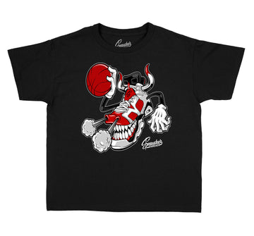 Kids Carmine 6 Shirt - Fly Kicks - Black
