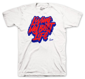 All Star 2020 Tune Squad Shirt - Living Life - White