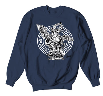 Sweater collection designed to match the jordan 1 midnight navy sneaker collection