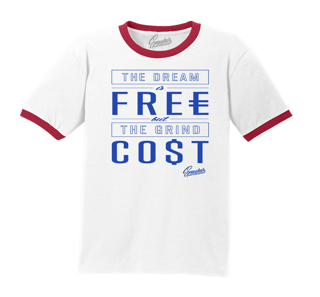 Jordan 4 Loyal Blue Dope Ringer shirt