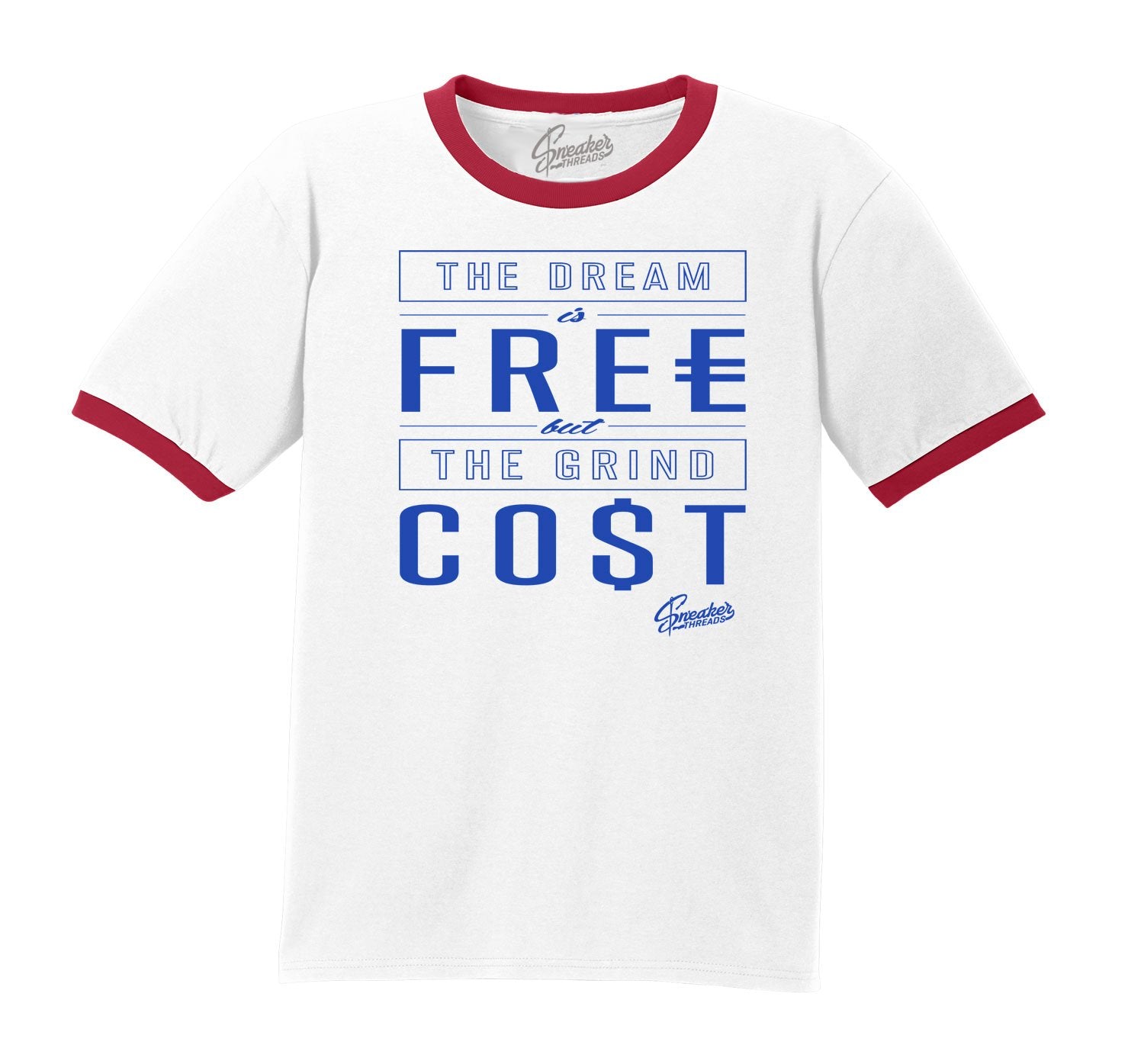 Jordan 4 Loyal Blue Dope Ringer shirt