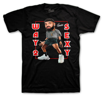 Retro 11 IE Bred Shirt - Way Too Sexy - Black
