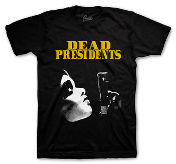Retro 12 Royalty Shirt - Dead Pres - Black
