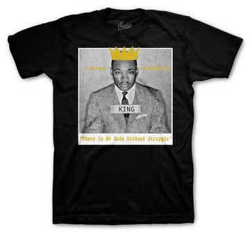 Retro 12 Royalty Shirt - Freedom - Black