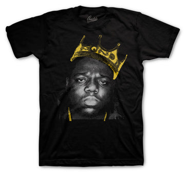 Retro 12 Royalty Shirt - Crown - Black