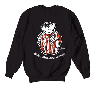 foamposite sneaker collection matching sweatshirt collection