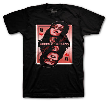 Retro 6 Carmine Shirt - Queens - Black
