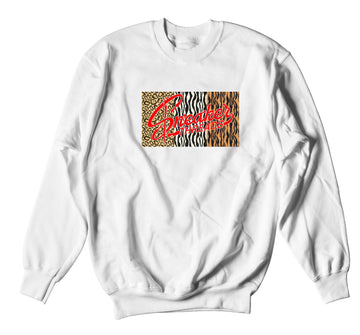 crewneck sweater collection has matching the animal instincts Jordan 3
