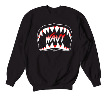 Red carpet 17 Wavy Black Sweater