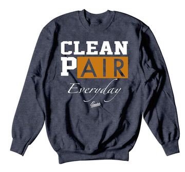 sweaters collection for men matching the Jordan 6 washed denim shoes